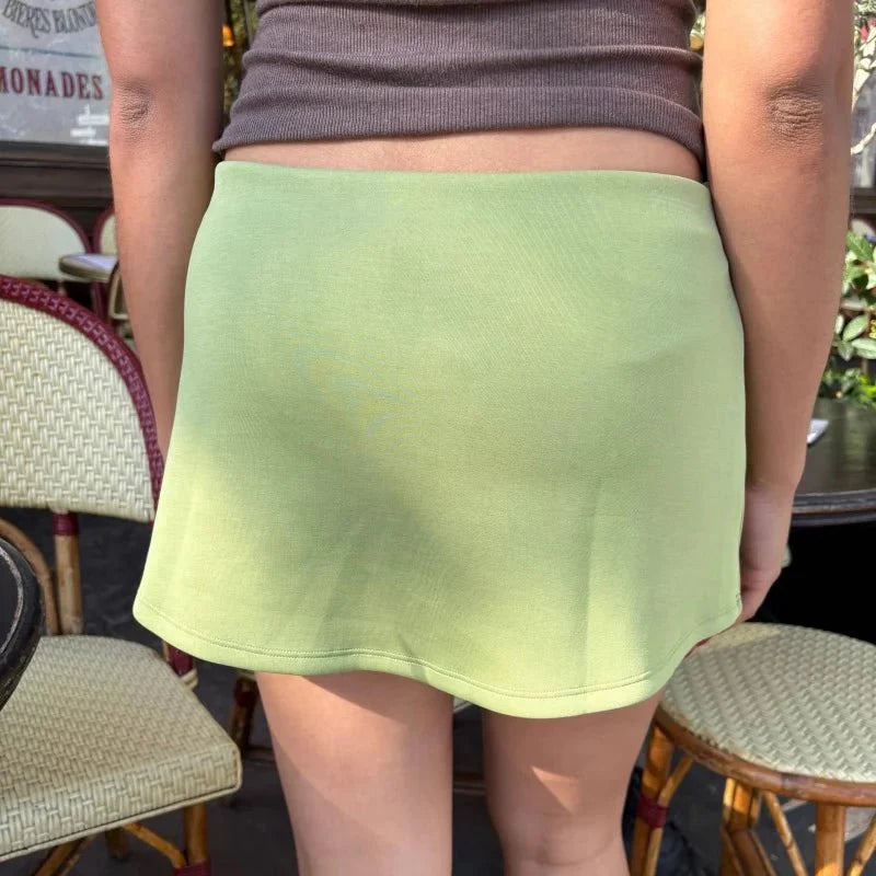 Carmen Low-Waist Bodycon Mini Skort