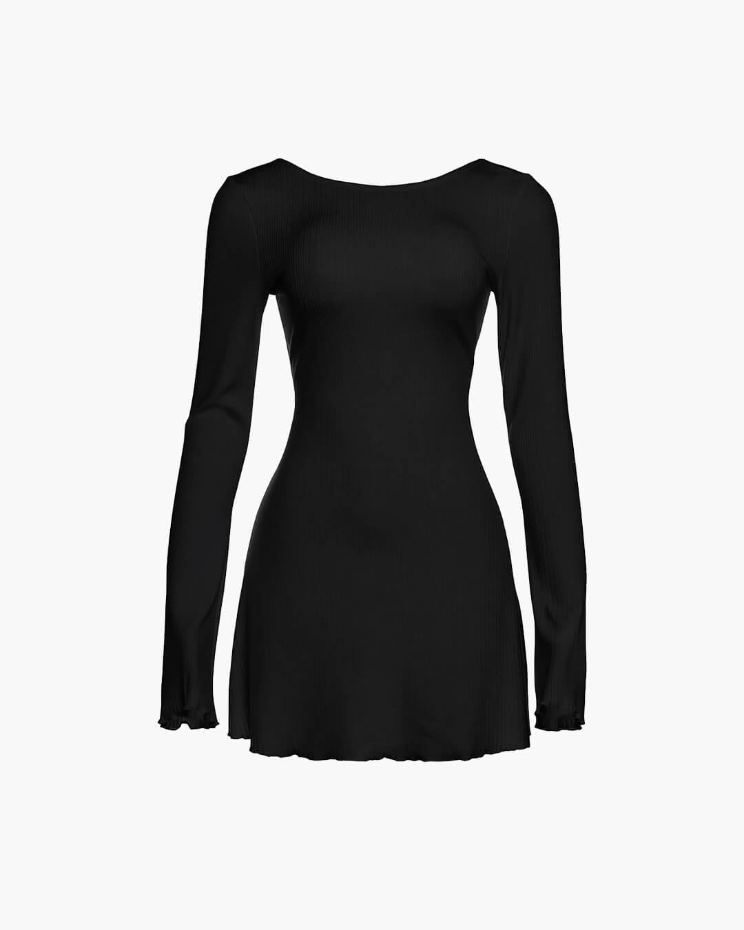 Backless mini dress