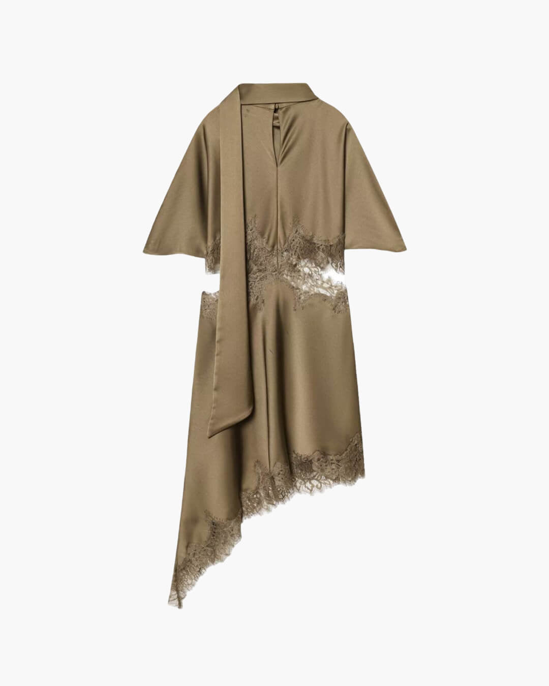 Bianca Cut-Out Satin Mini Dress