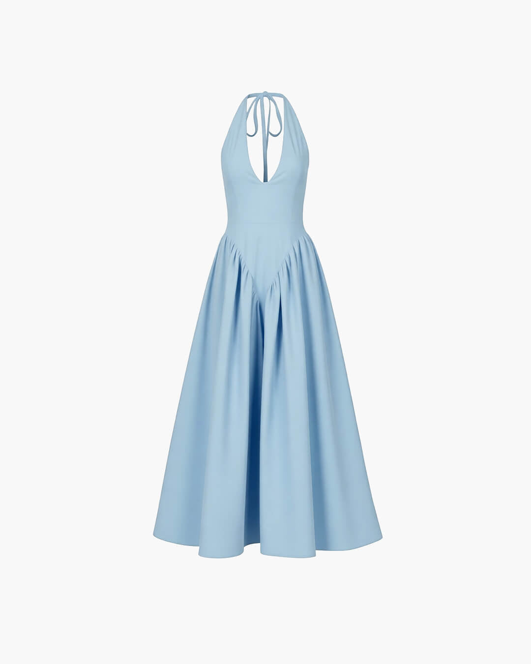 Krista Plunge Maxi Dress