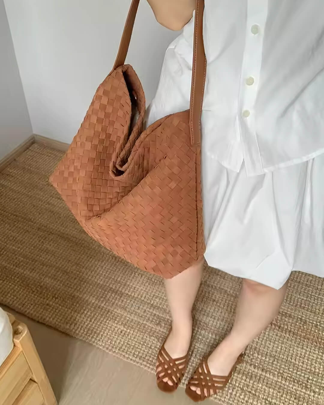 Chelsea Suede Shopper