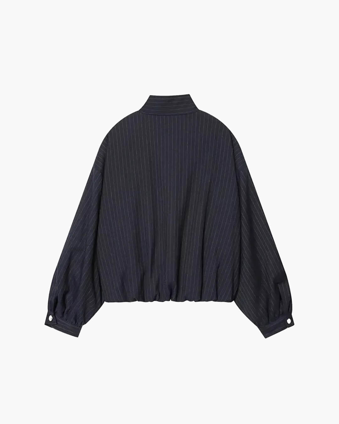 Magnolia Pinstripe Bomberjacke