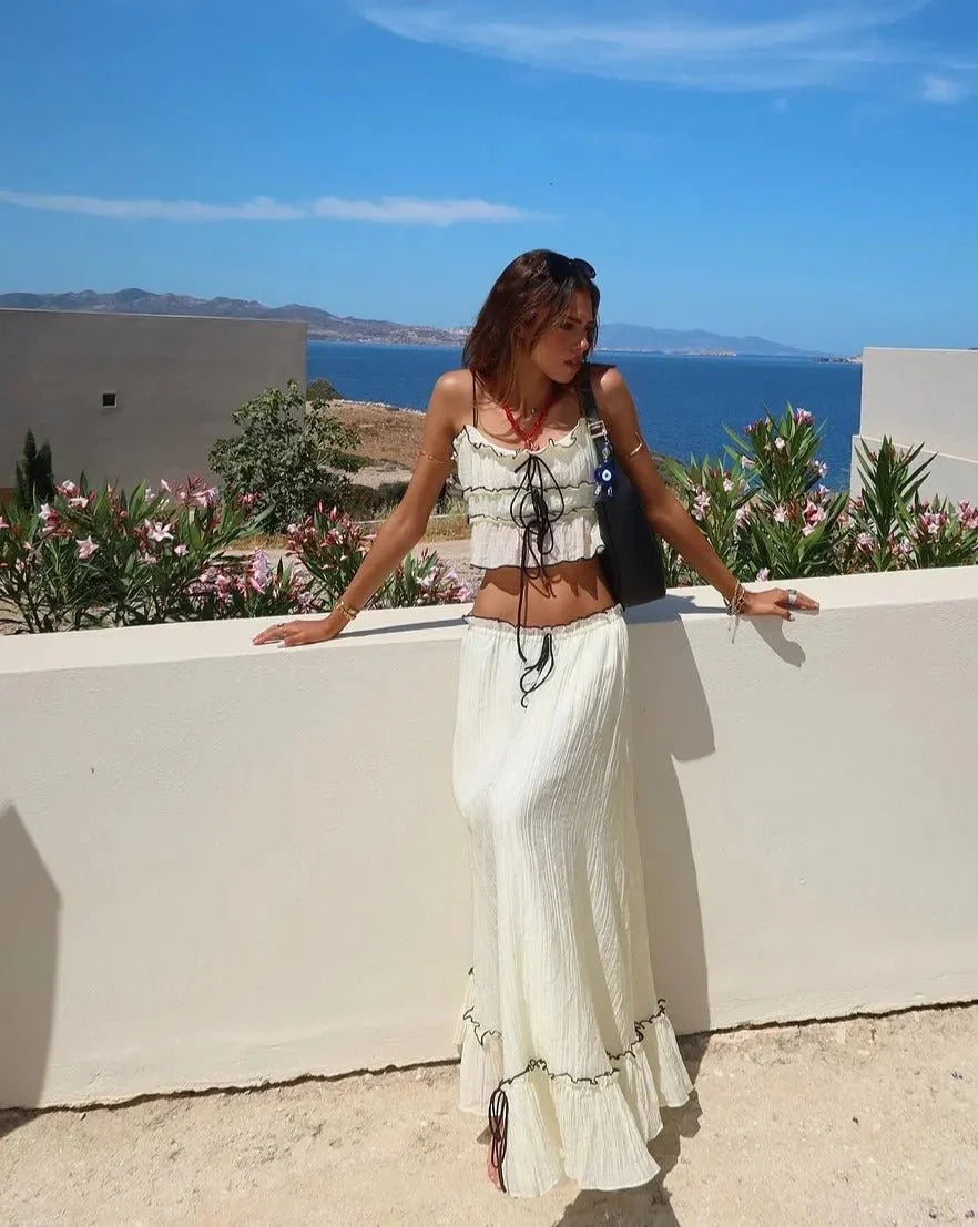 Sophia Charmantes Rock- und Top-Set