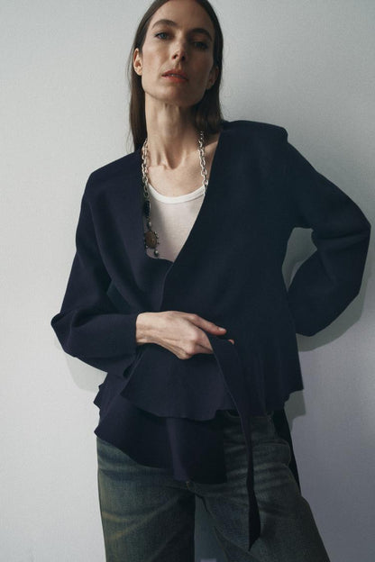 Blazer mit Gürtel