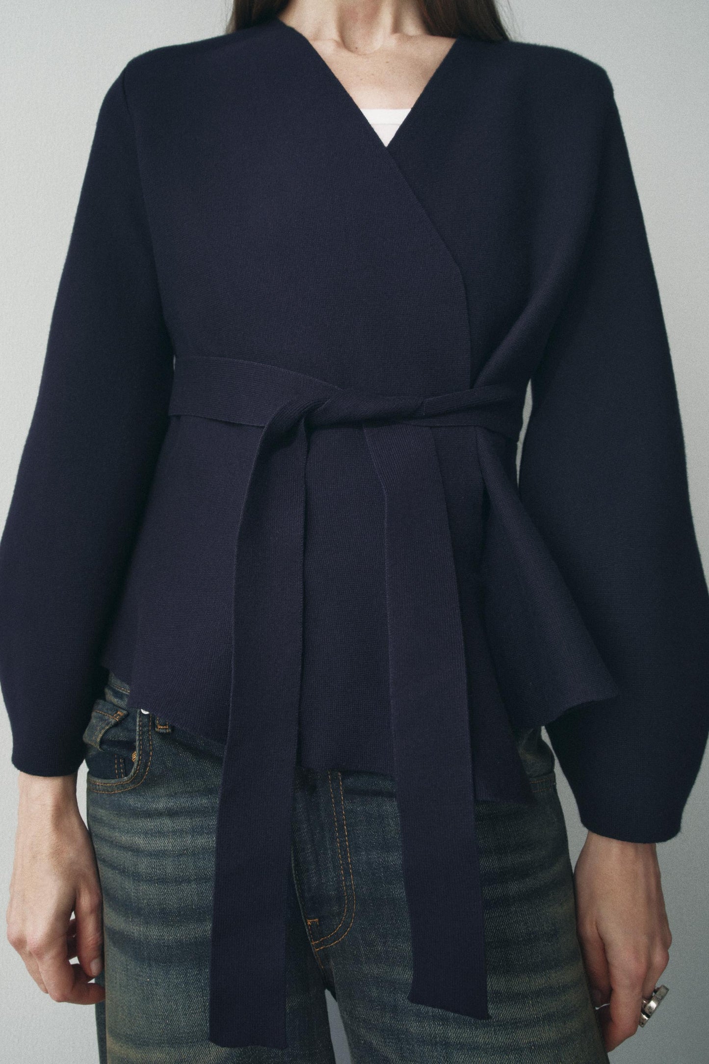 Blazer mit Gürtel