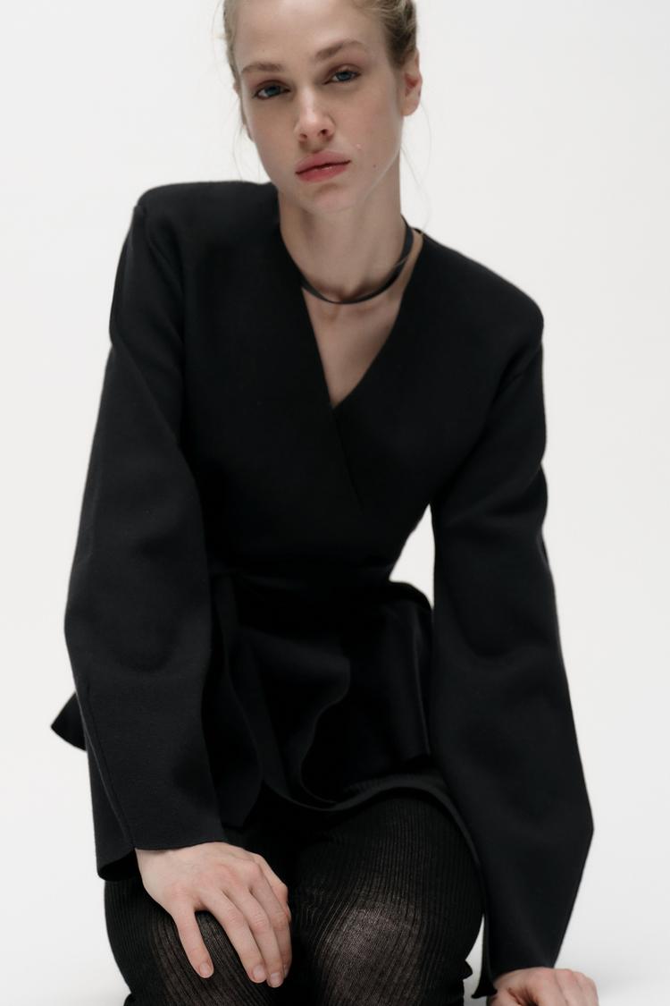 Blazer mit Gürtel