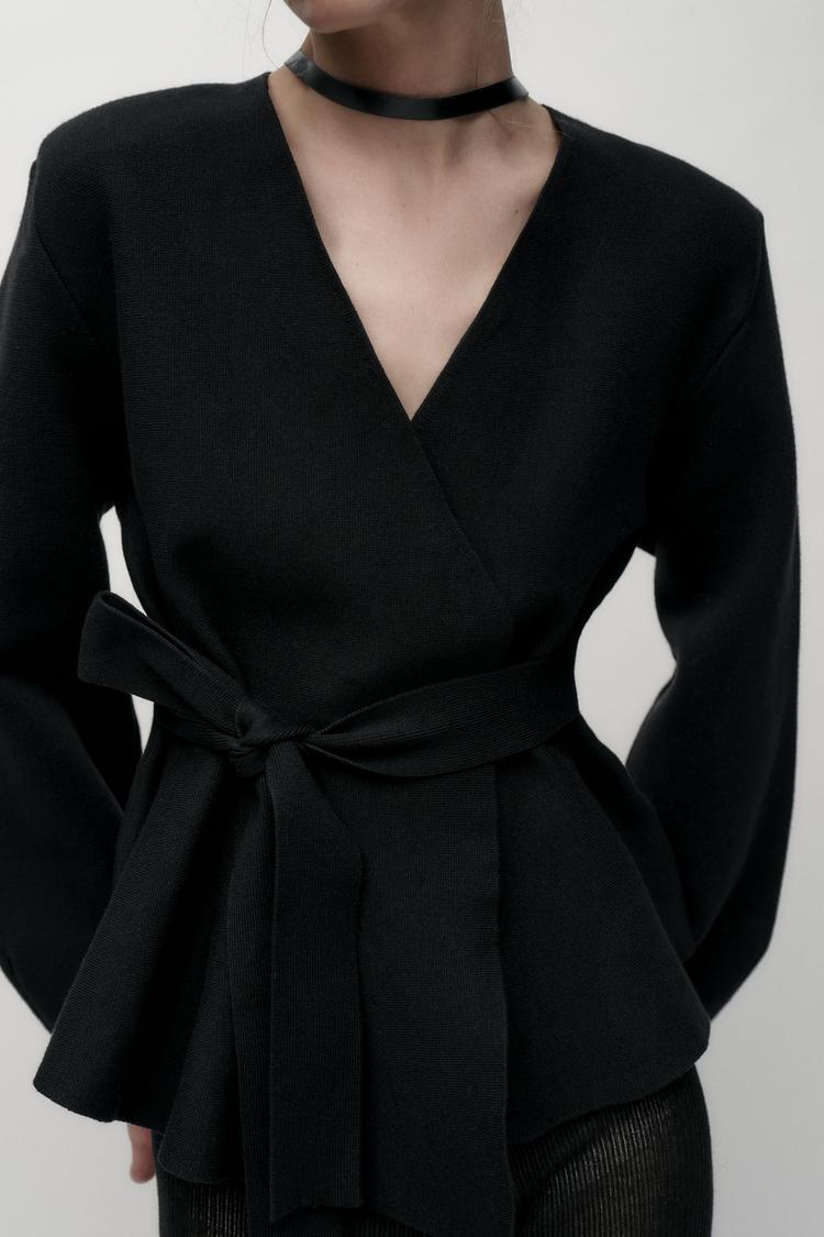 Blazer mit Gürtel