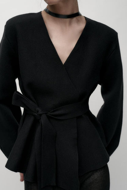 Blazer mit Gürtel