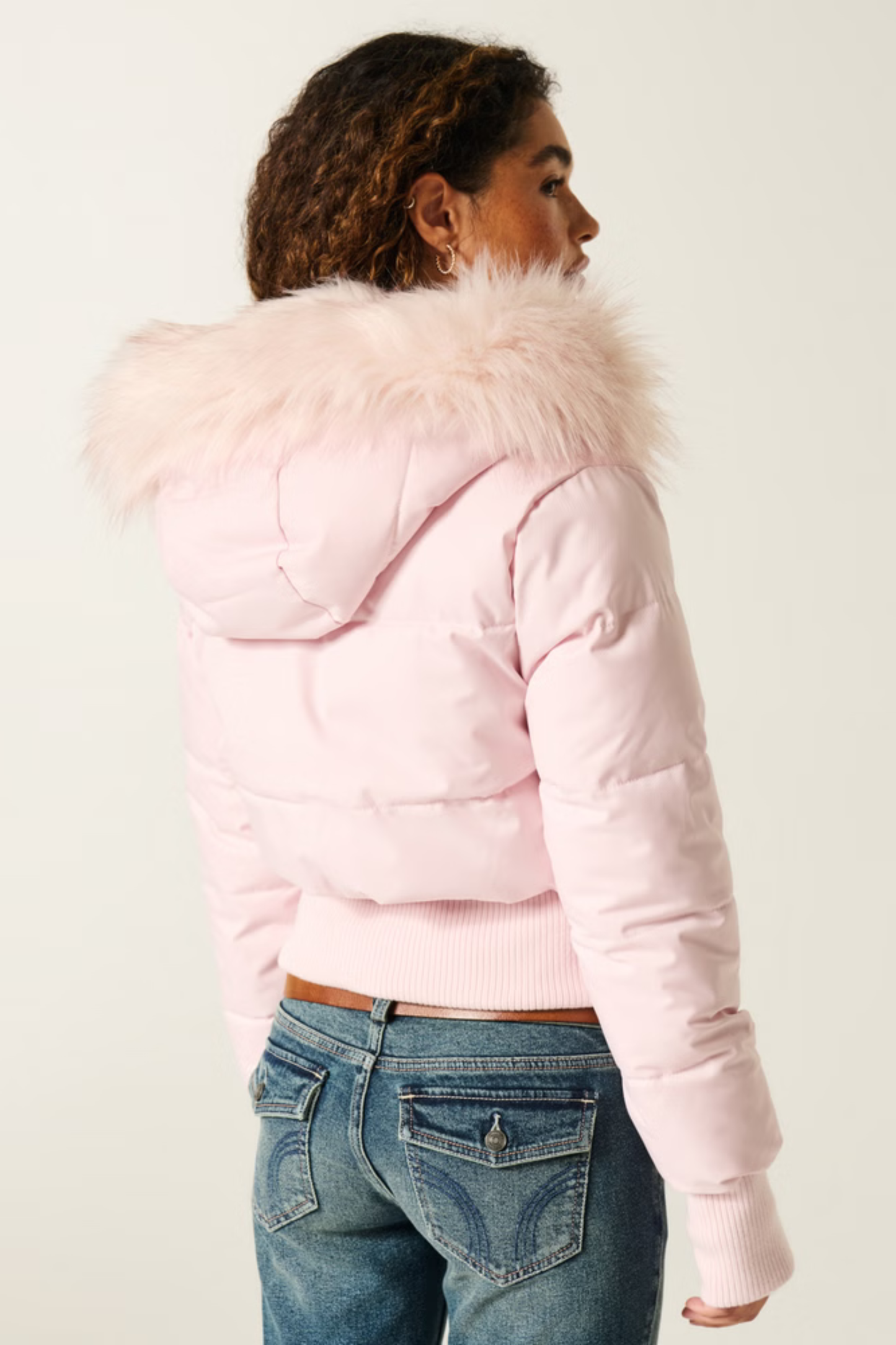 Puffer with fur