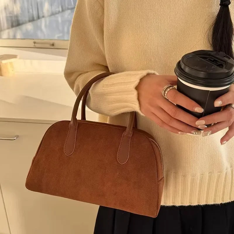 Jenny Wildleder Mini Tasche