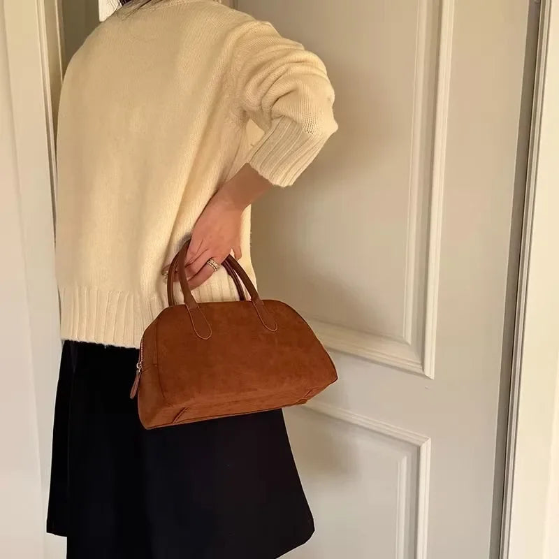 Jenny Wildleder Mini Tasche