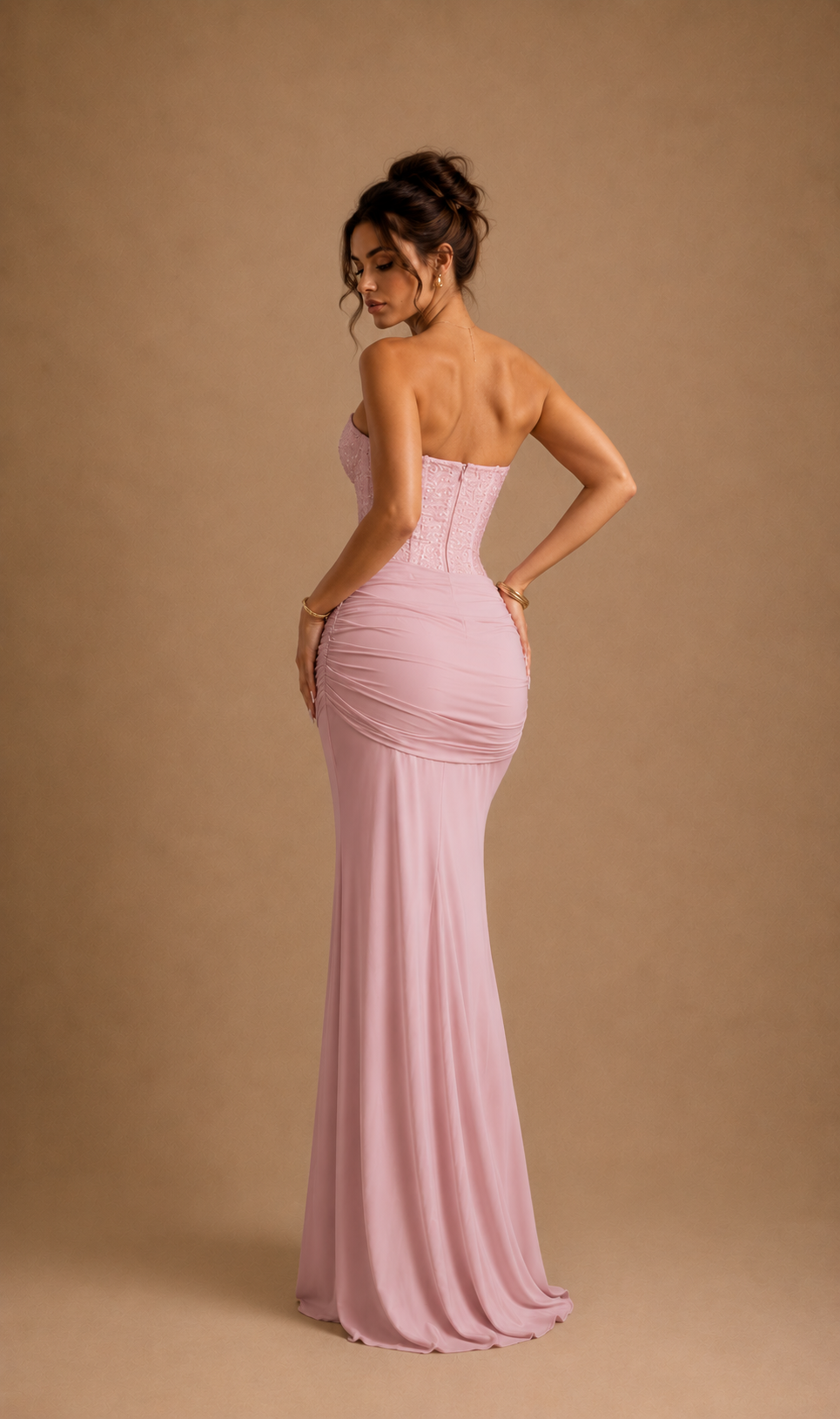 Loquera- Midnight Elegance Maxikleid