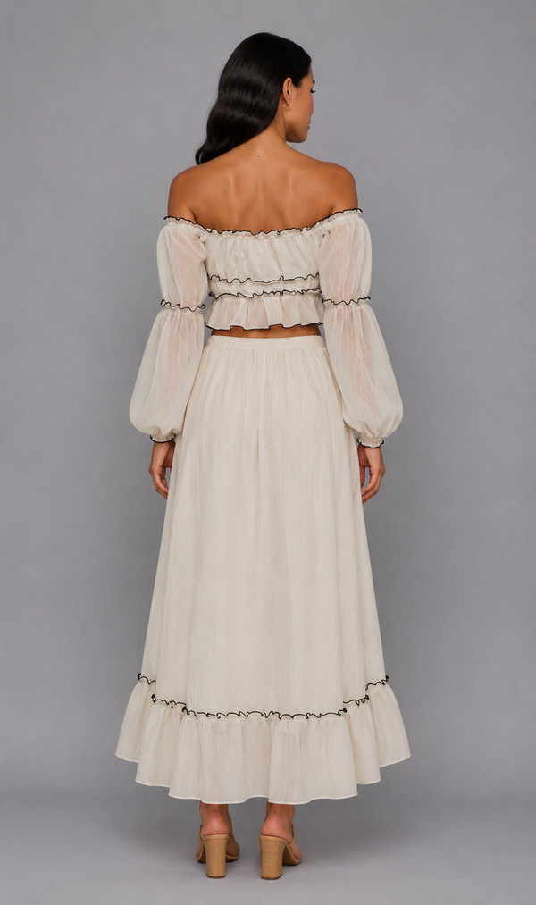 Sophia Charming Skirt and Top Set