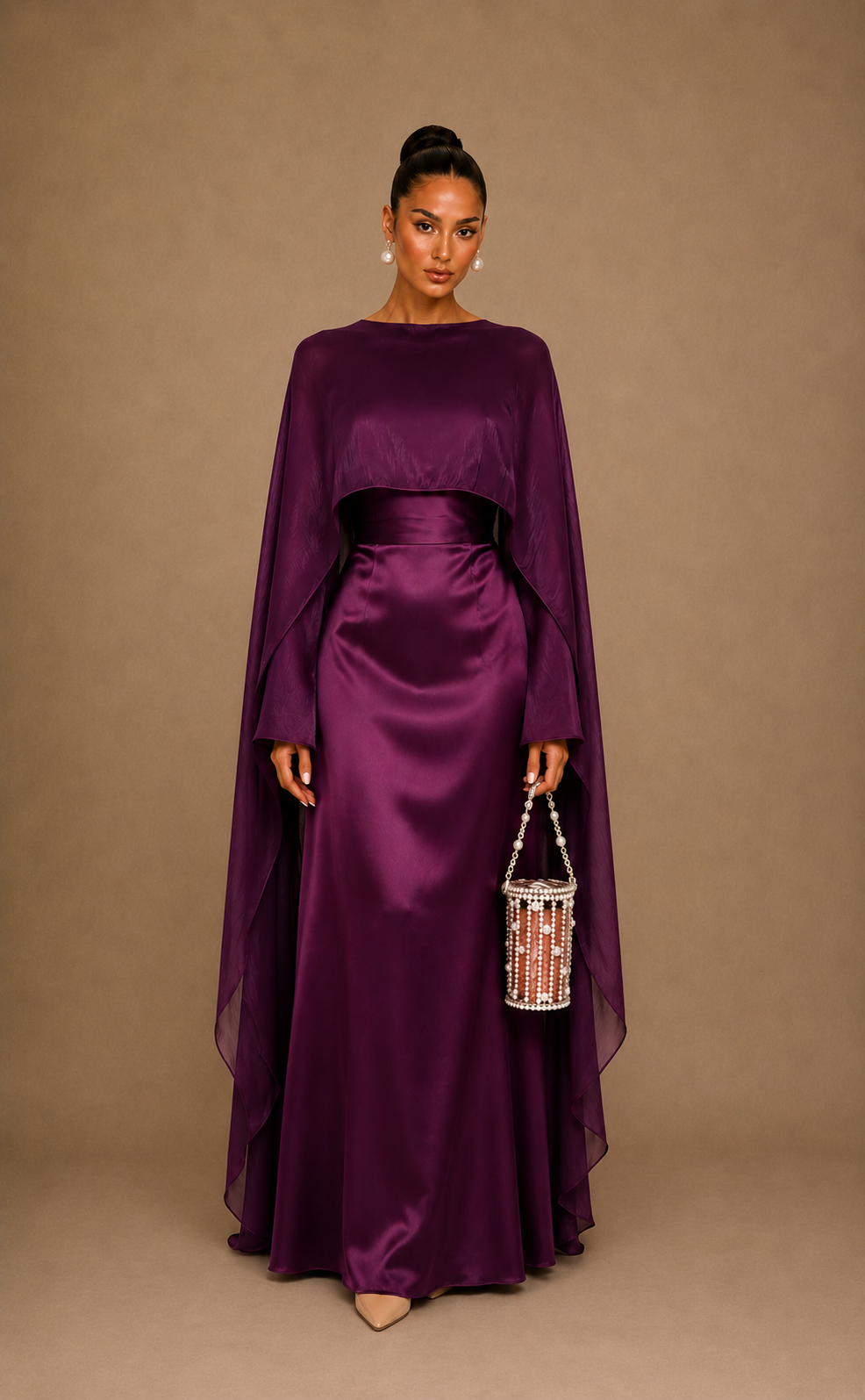 Loquera-  Aaliyah Cape Abaya