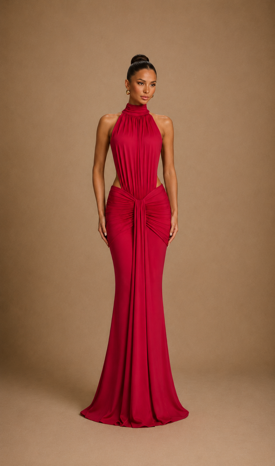 Virales rückenfreies Sommerkleid