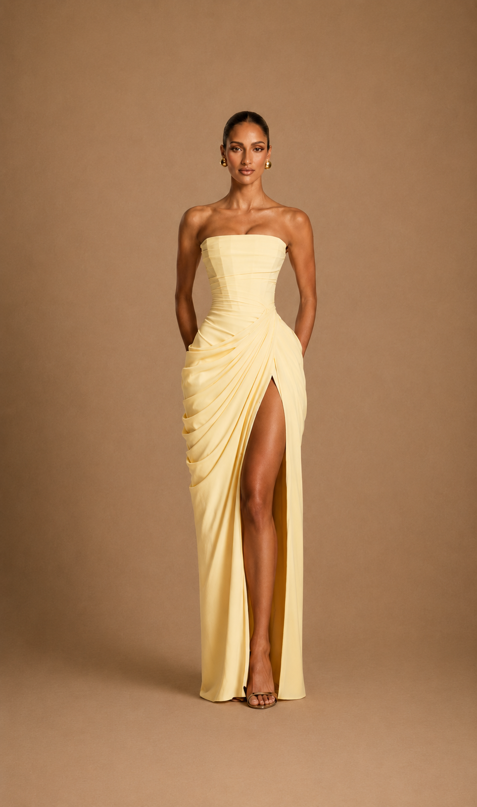Elegantes Split leg Dress
