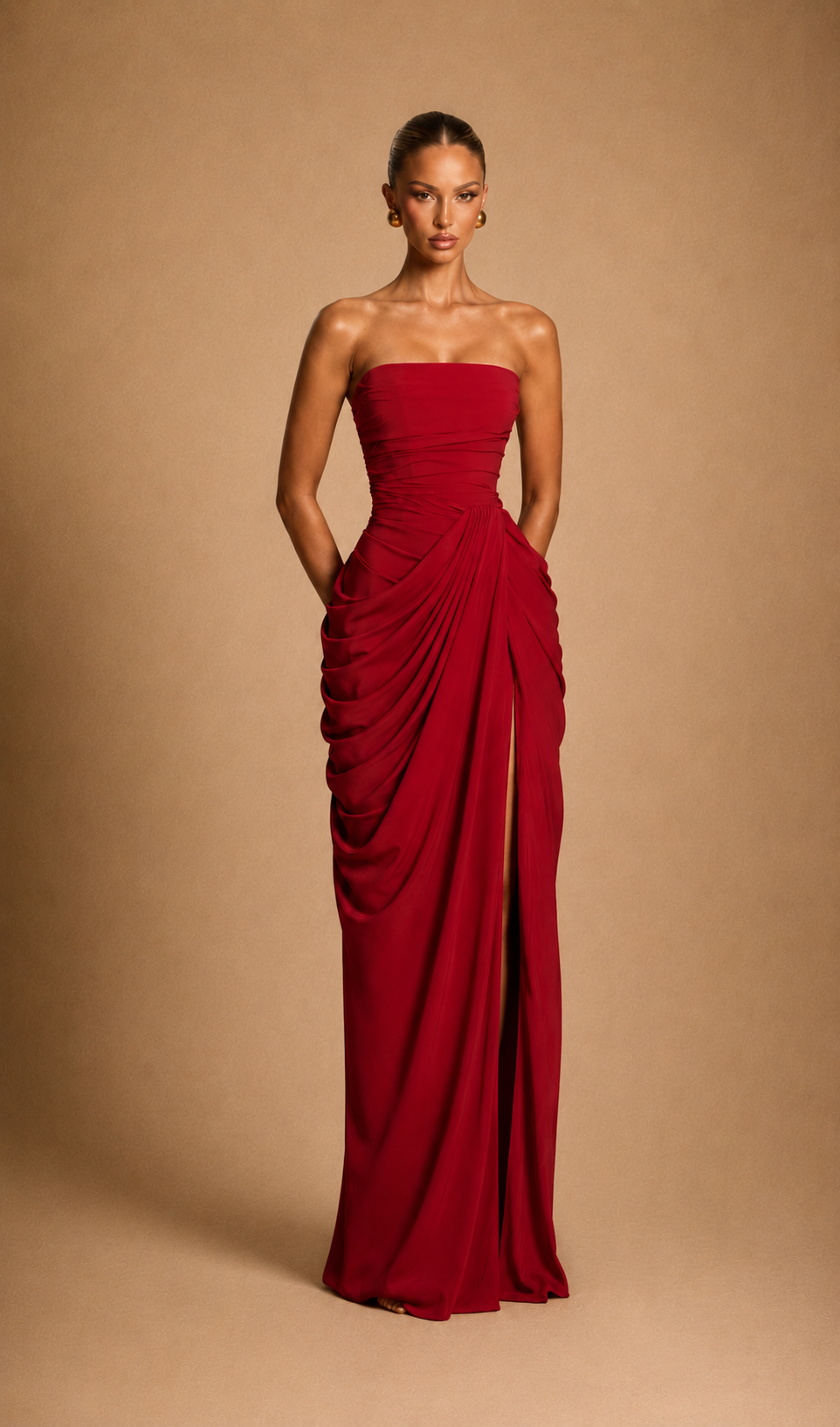 Elegantes Split leg Dress