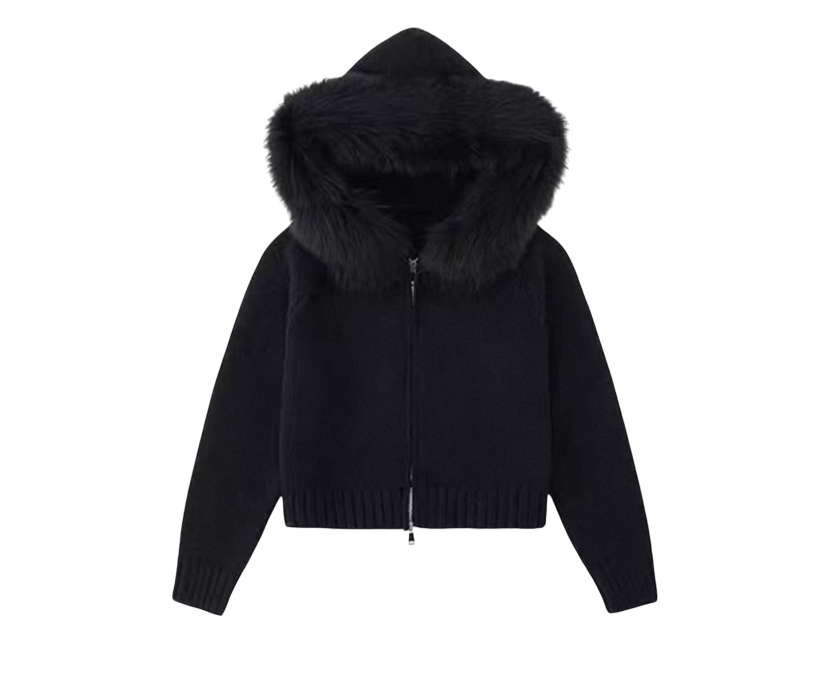 Jacke mit Fell