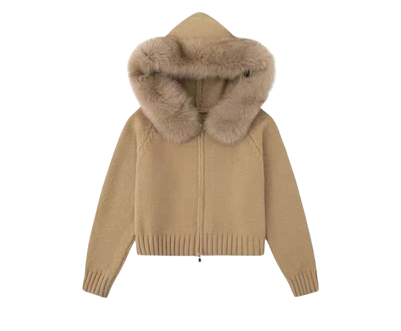 Jacke mit Fell