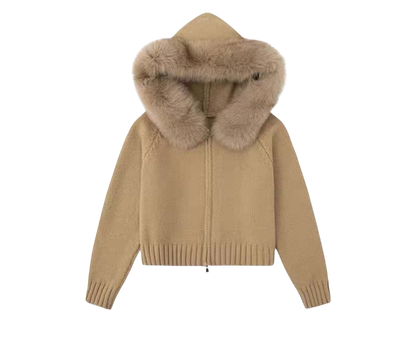 Jacke mit Fell