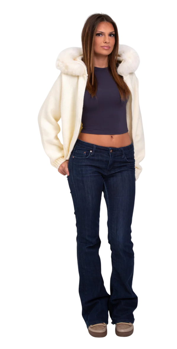 Jacke mit Fell