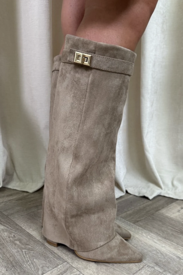 Wildlederstiefel