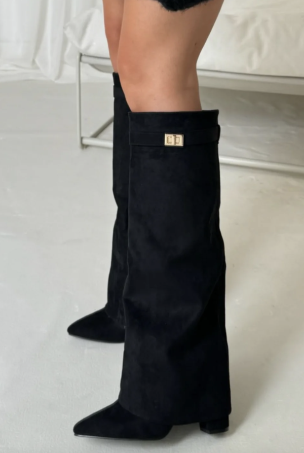 Wildlederstiefel