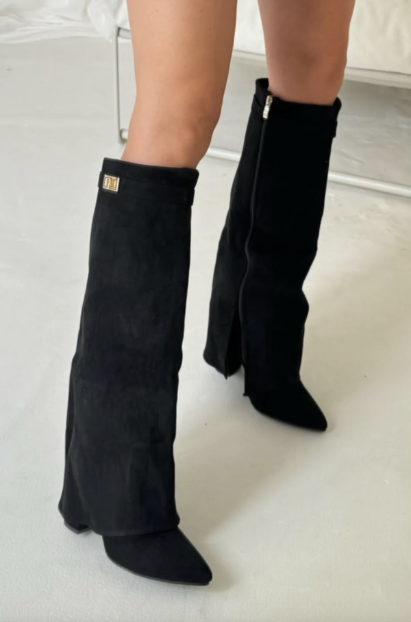 Wildlederstiefel