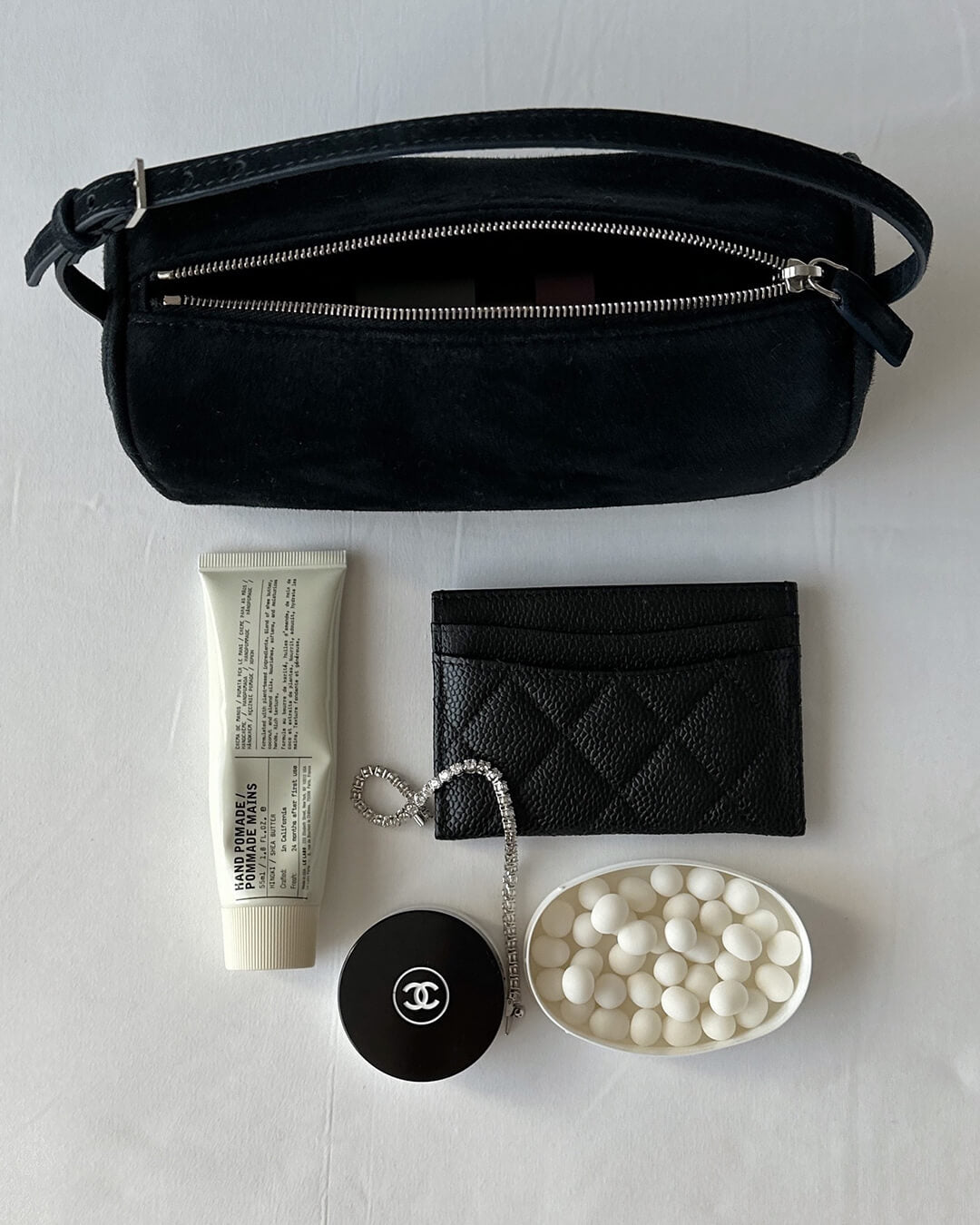 Wildleder Mini Schultertasche