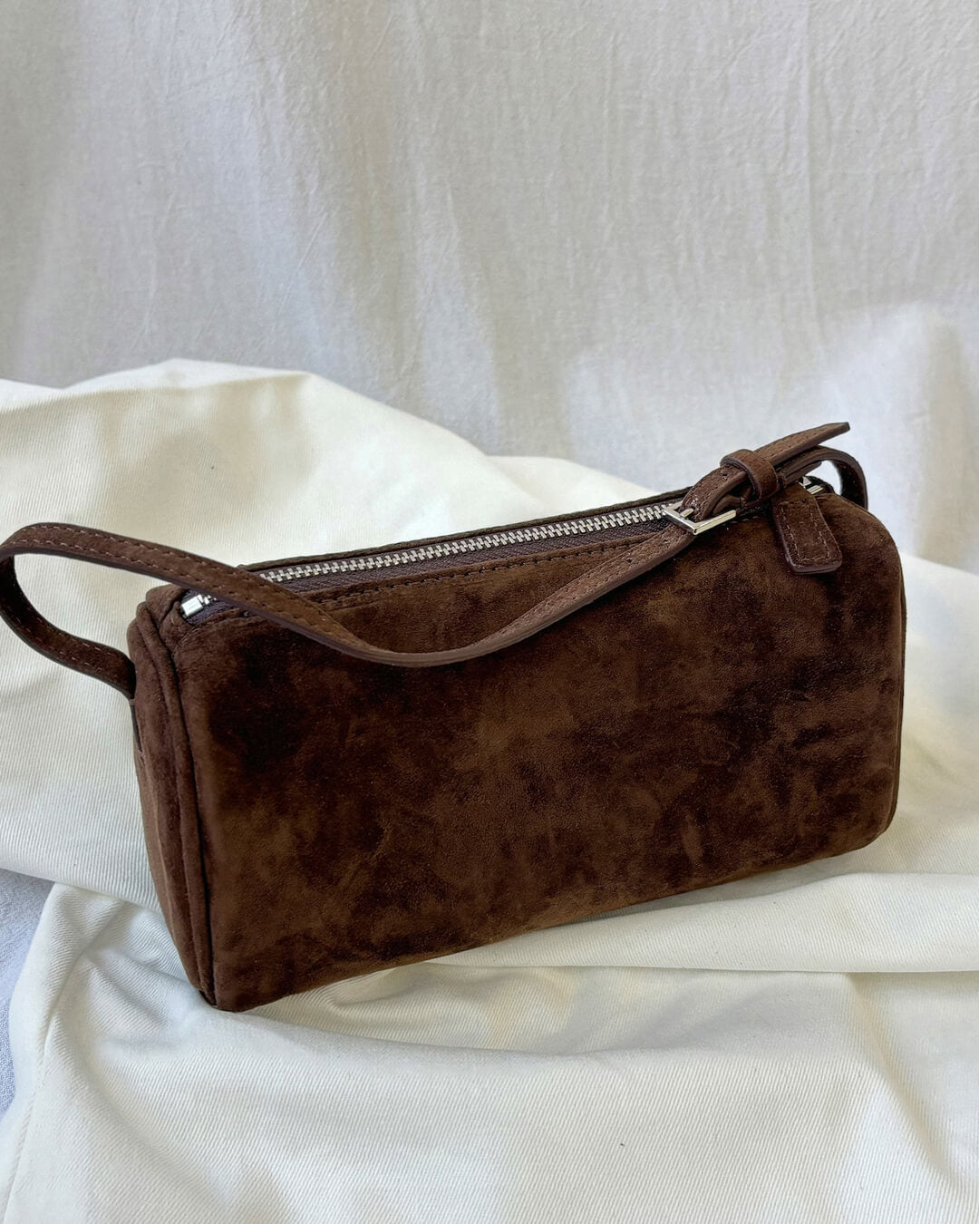 Wildleder Mini Schultertasche