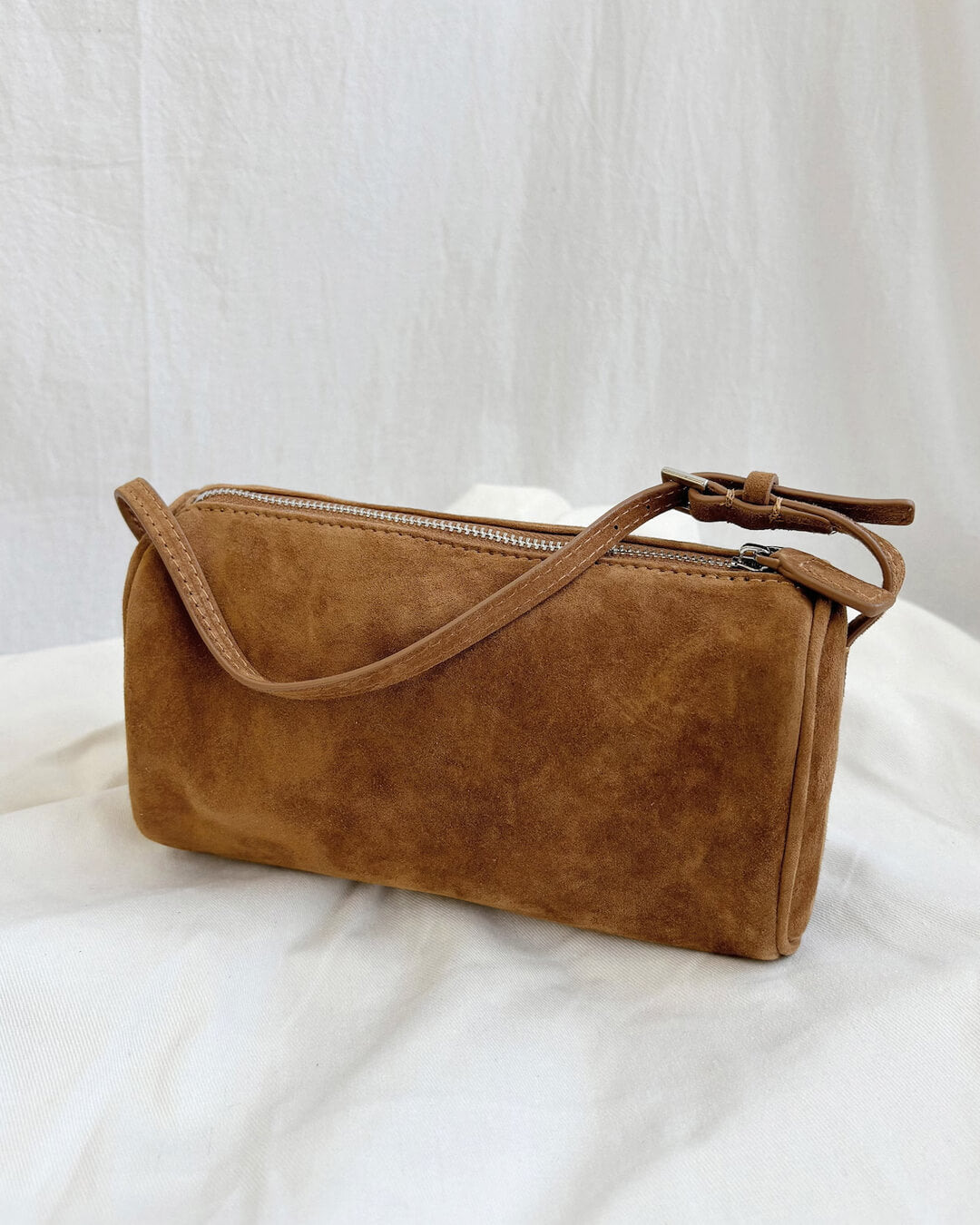 Wildleder Mini Schultertasche