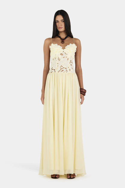 Loquera Muster Maxikleid