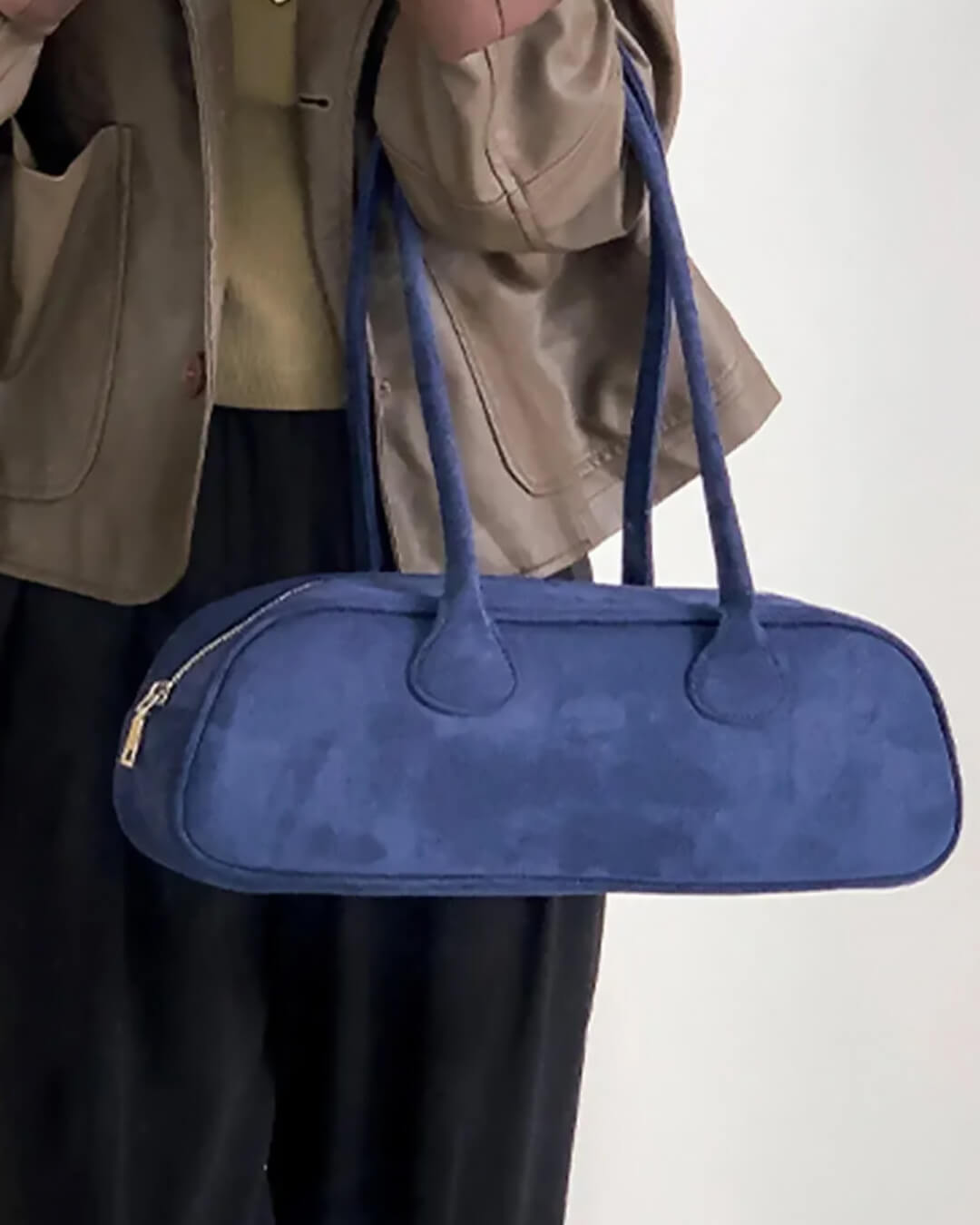 Aveline Vegane Wildledertasche