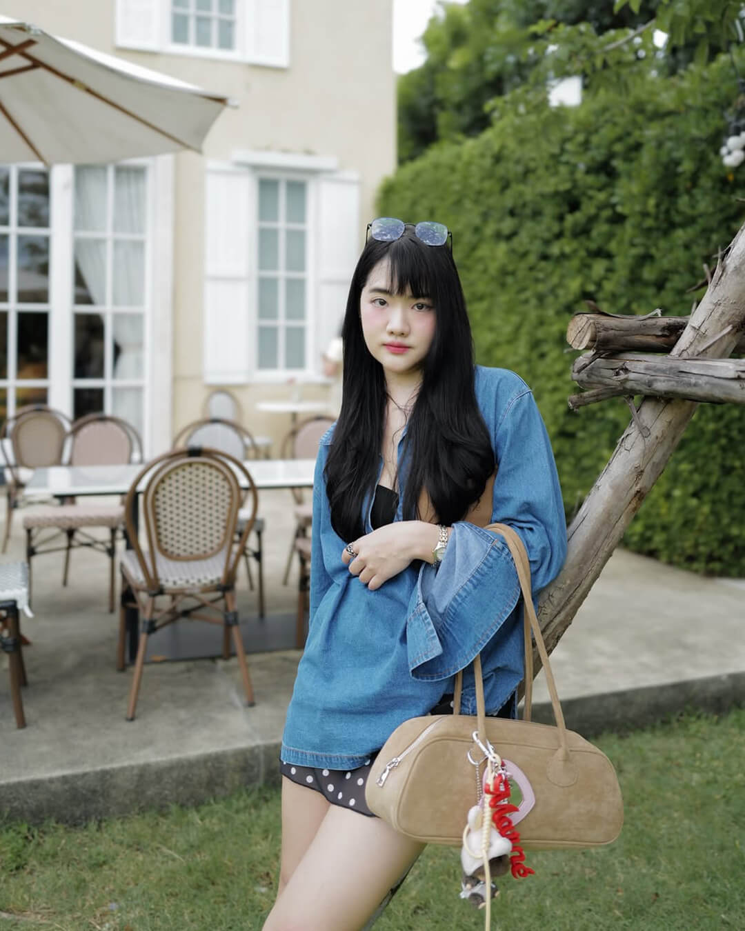 Aveline Vegane Wildledertasche