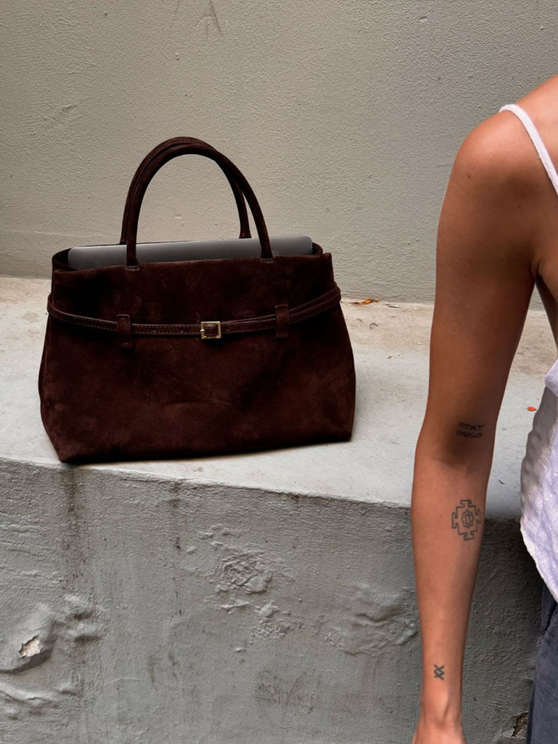 Jaylin suede Tasche