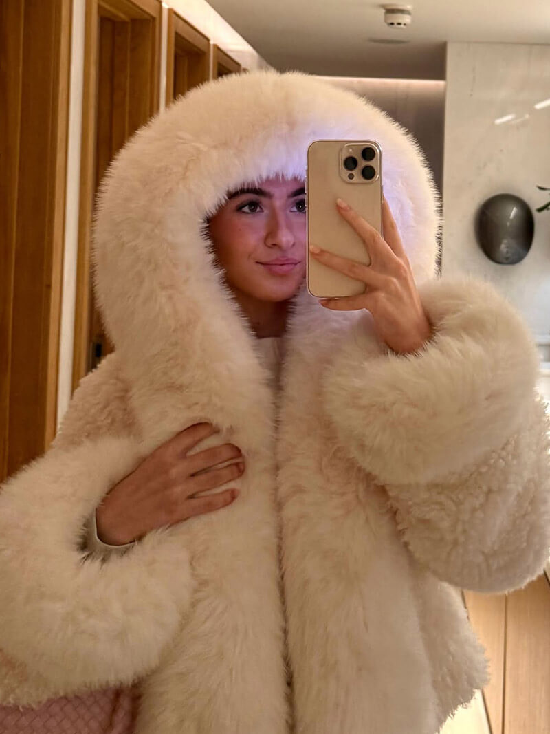 Kunstpelz Jacke