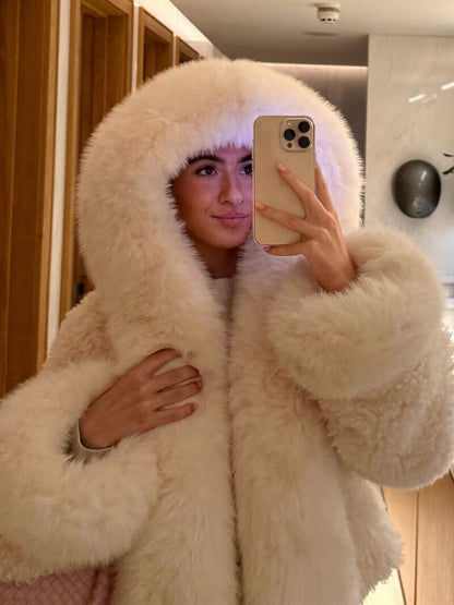 Kunstpelz Jacke