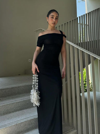 Kylie twisted Maxikleid