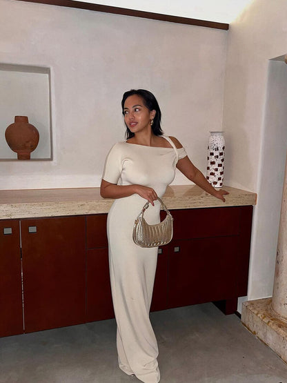 Kylie twisted Maxikleid