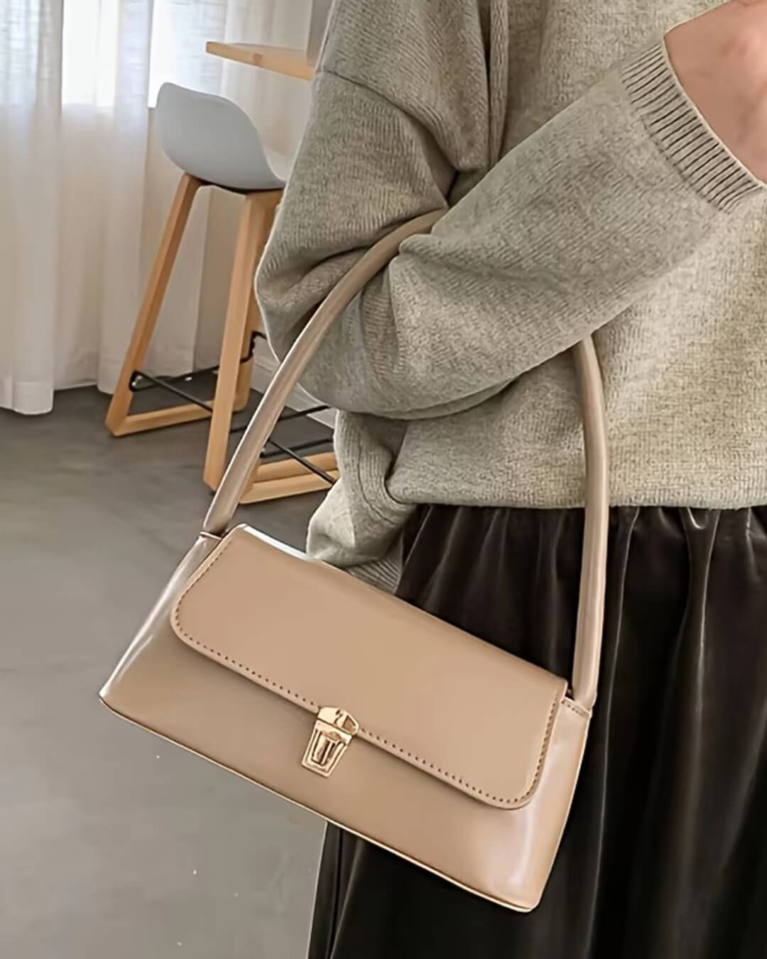 Leather Shoulder Bag