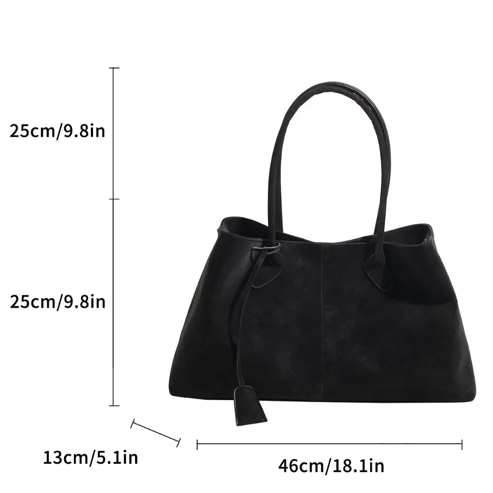Lory Vegan Suede Bag