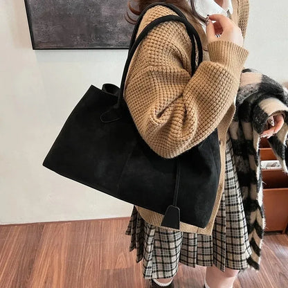 Lory Vegan Suede Bag