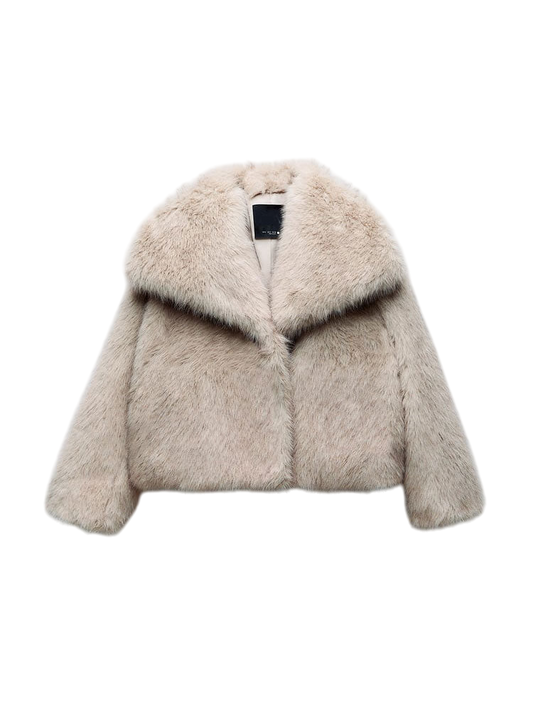 Kunstpelzjacke
