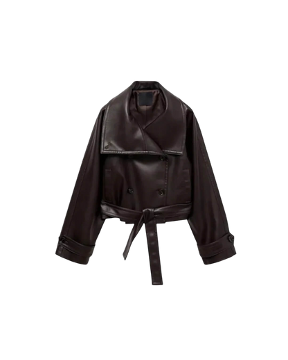 Nina Lederjacke