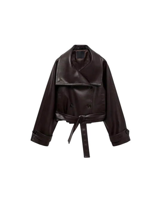 Nina Lederjacke