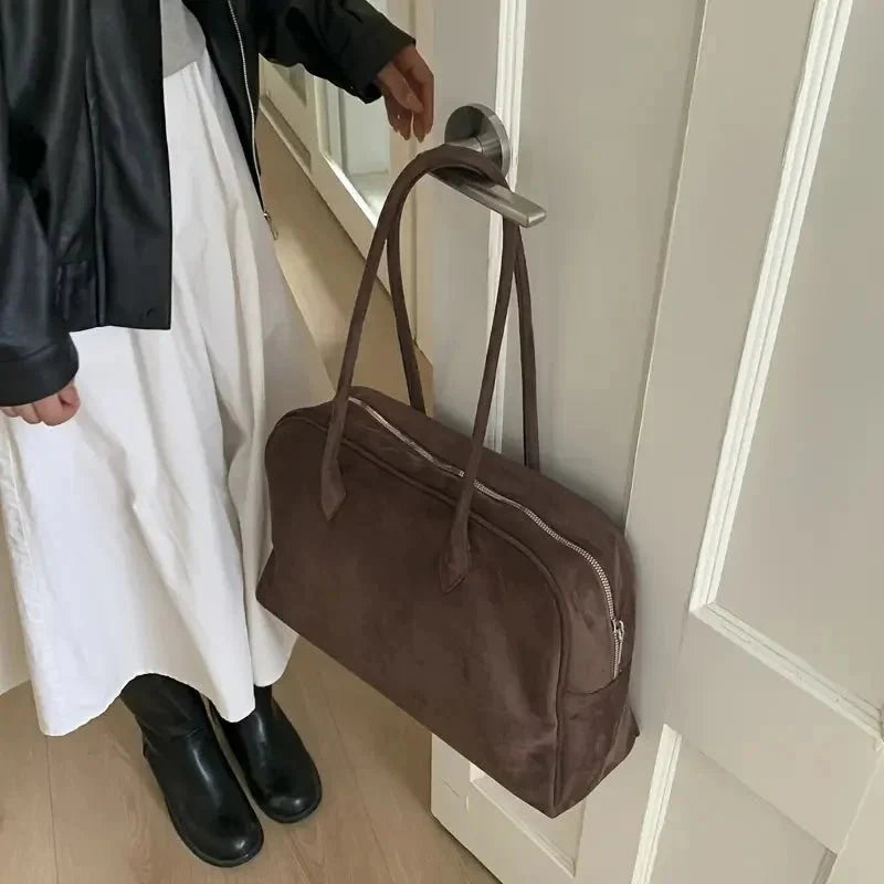 Beatrice Vintage-Leder-Laptop-Tote