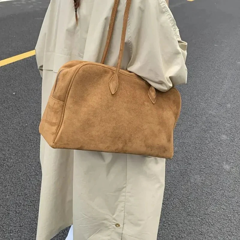 Beatrice Vintage-Leder-Laptop-Tote