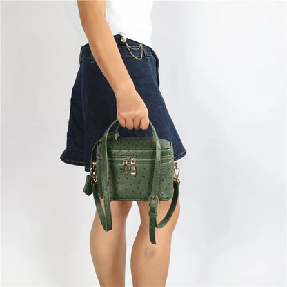 Delphine Leder-Boxbag