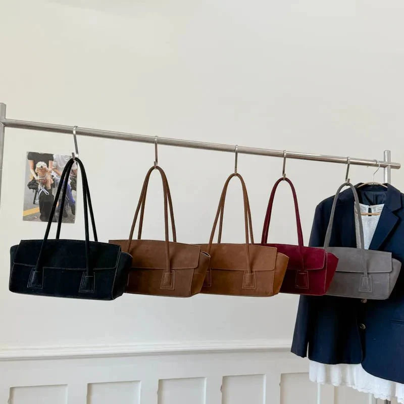 Yara Pailletten-Kunstwildleder-Shopper