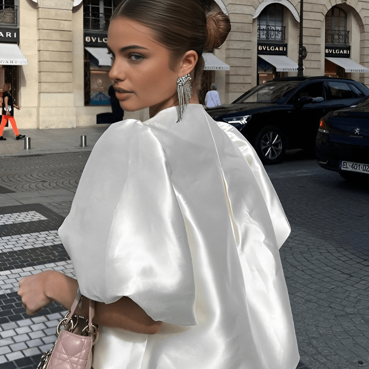 Bianca Satinbluse